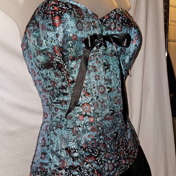 NWT XS Lady Jane Vintage Steel Boned Tight Lacing Corset 22" - Picture 2 of 15